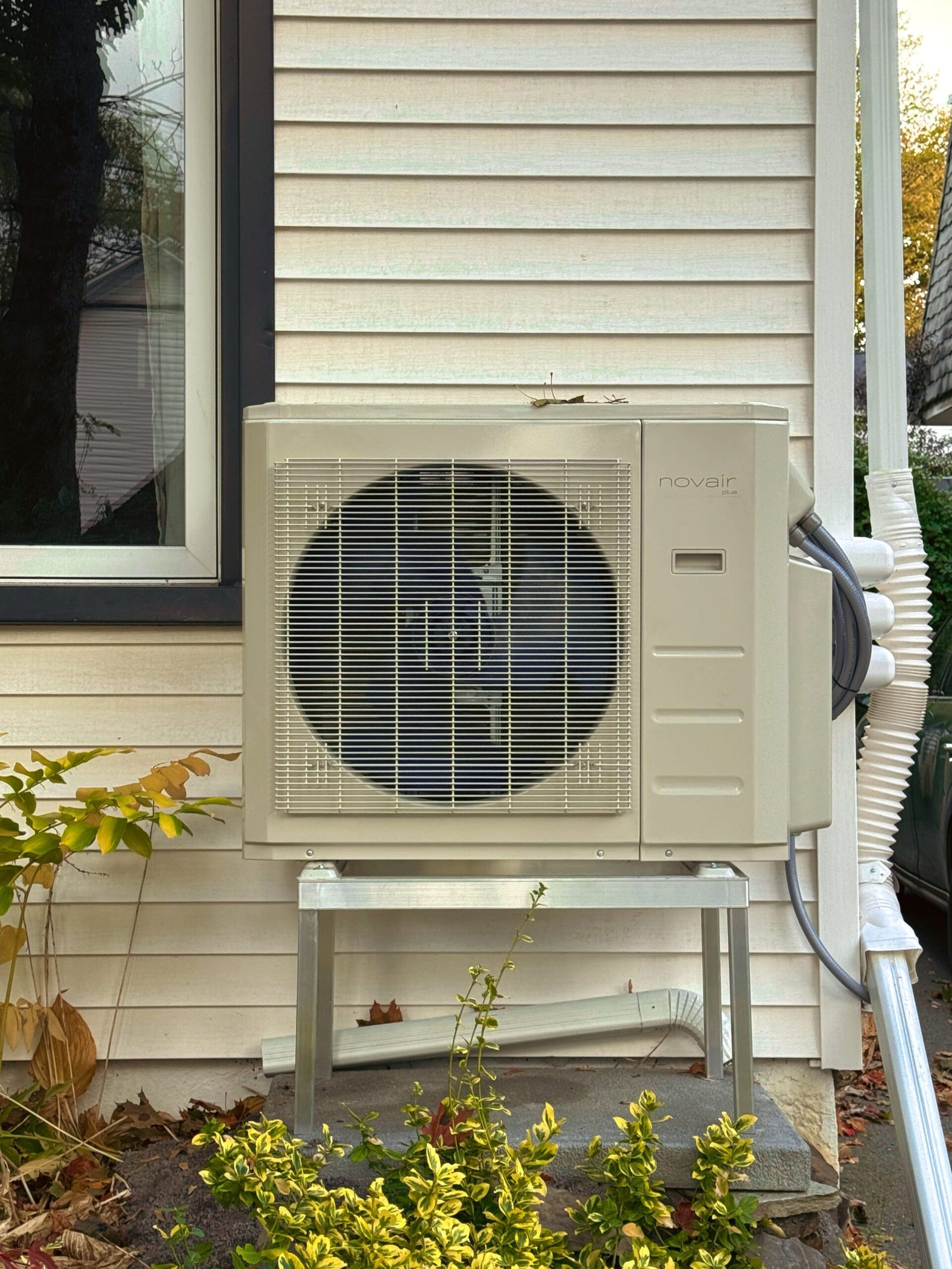 Heat pump installation in Halifax home by GreenPump Energy
